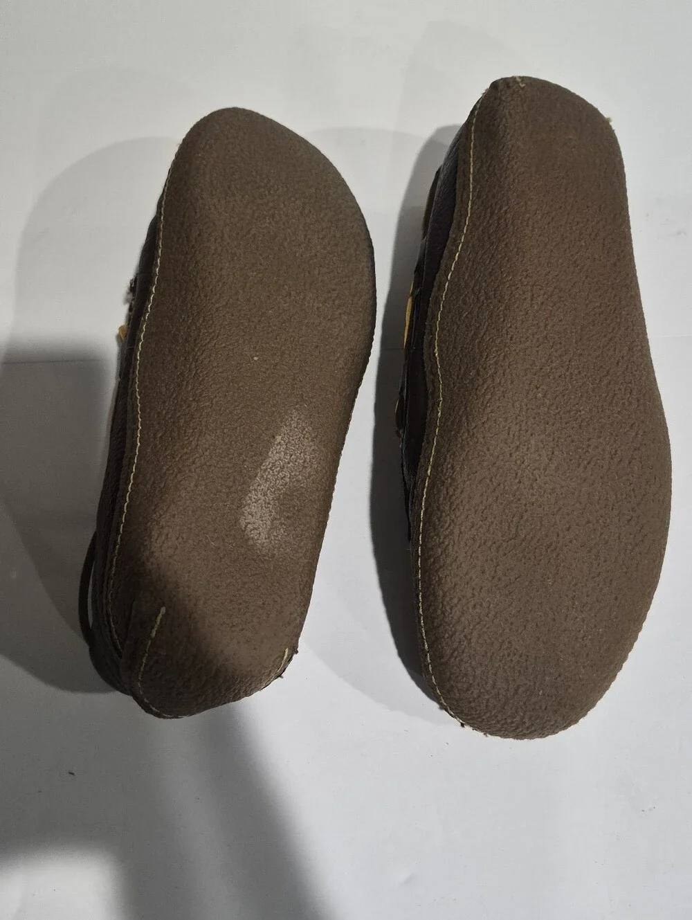 L.L. Bean Men’s Brown Leather Moccasin Driving Loafers Size 11